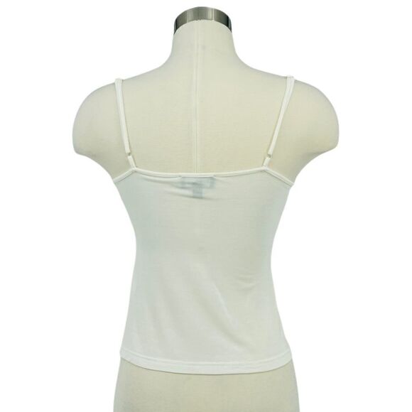 bebe Sheer Short Sleeve Button Down Blouse - Picture 8 of 15